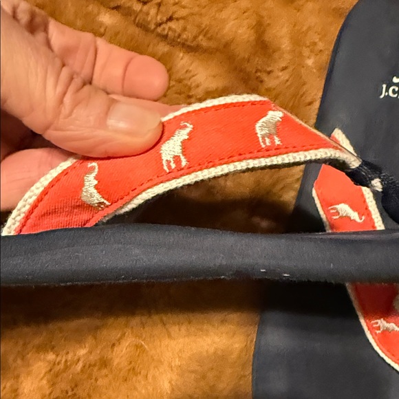 J.Crew Blue and White Sandals - Picture 4 of 7